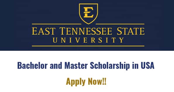 ETSU International Student Scholarships 2021 in the USA