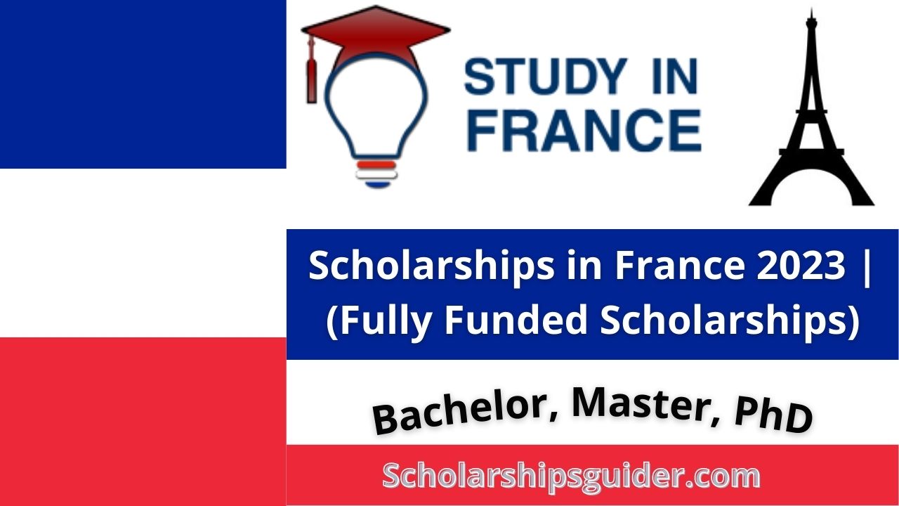 phd scholarships in france 2023