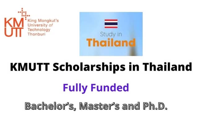 KMUTT Scholarships in Thailand 2022 | Fully Funded Study in Thailand