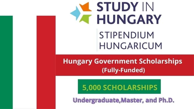 Hungary Government Scholarships 2023 – (Fully-Funded)