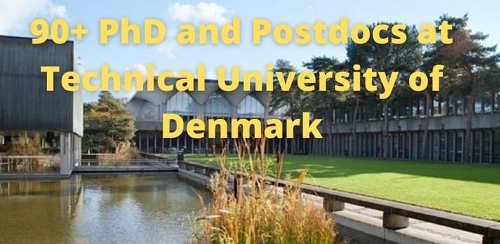 90+ PhD and Postdocs at Technical University of Denmark