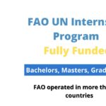 FAO UN Internship Program 2023 - Fully Funded