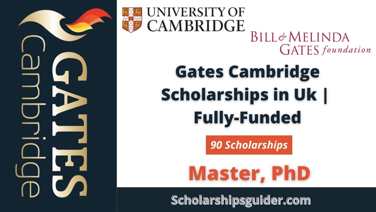 Gates Cambridge Scholarships 2024 FullyFunded