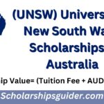 University of New South Wales Scholarships 2024