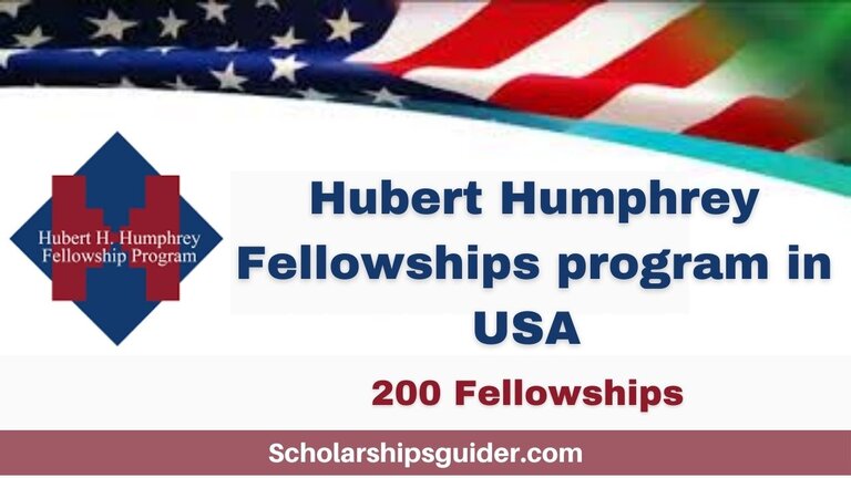 Hubert Humphrey Fellowships program in USA 