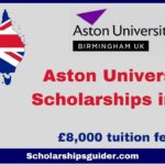 Aston University Scholarships in UK