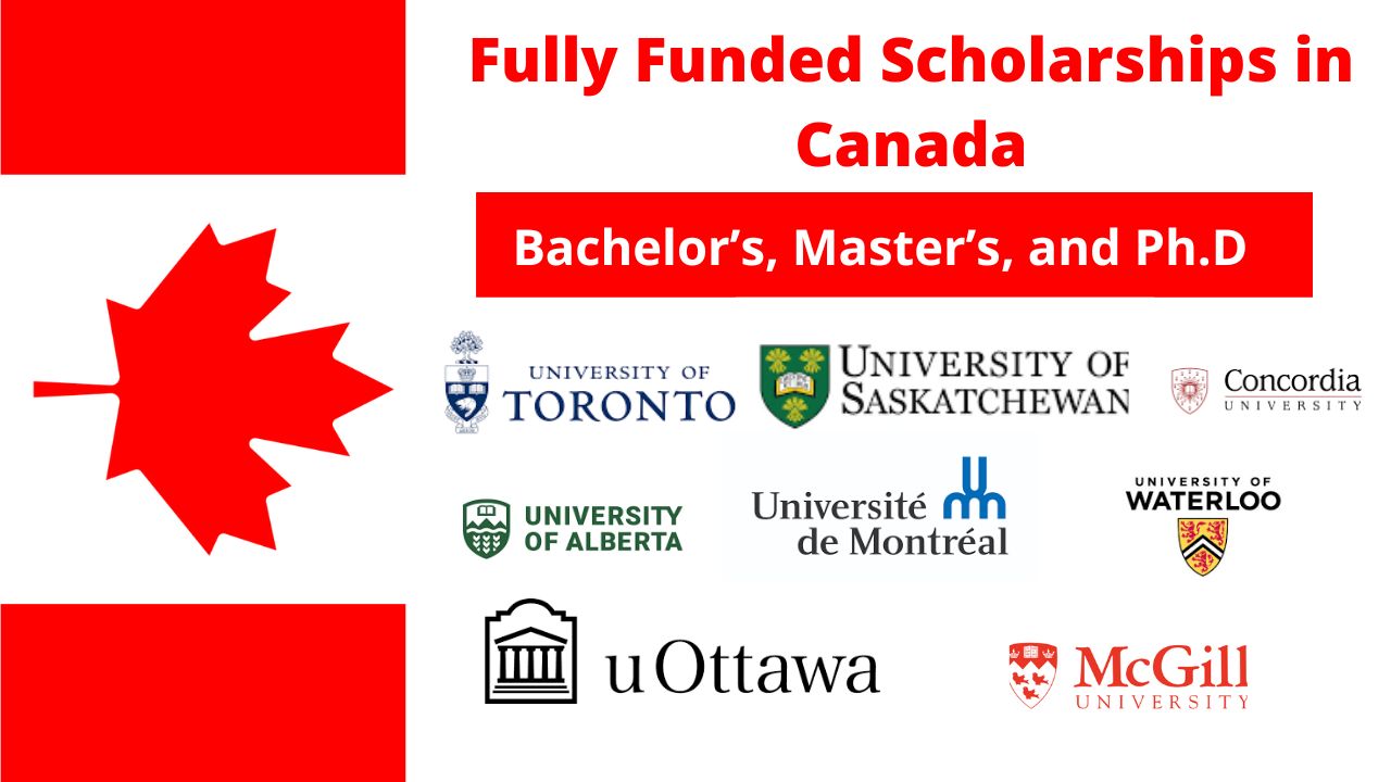 Fully Funded Scholarships in Canada 2024