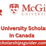 McGill University Scholarships 2024 Canada
