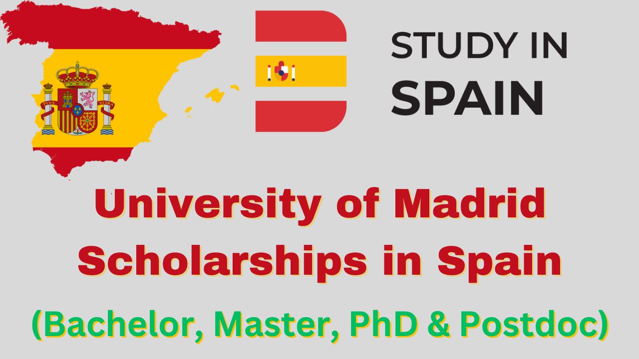 University of Madrid Scholarships 2024 in Spain