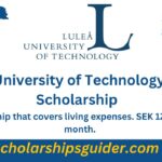 Luleå University of Technology (LTU) Scholarship 2024