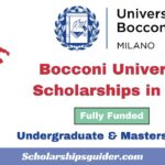 Bocconi University Scholarships 2024 in Italy