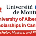 University of Montreal Scholarships 2024 in Canada