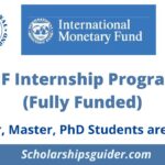 IMF Internship Program 2025 | (Fully Funded)